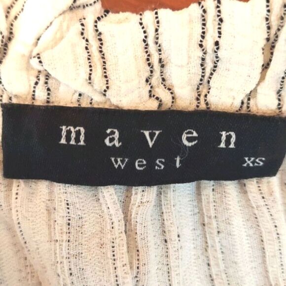 Anthro Maven West Charli Off Shoulder Romper XS - Picture 8 of 8